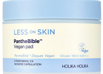 HOLIKA HOLIKA  Less On Skin Panthebible Vegan Pad 100 Counts 1 Pack