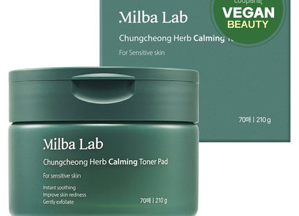 MILLLAB  Cheongju Hub Calming Toner Pad 210g, 70 Count