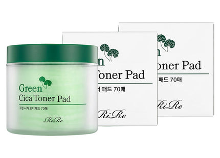 RIRE  Green Cica Toner Pad 150ml 70ea 2P