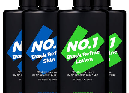 PRETTY SKIN  No.1 Black Men's Skin 2+ Lotion 2+ Lotion 2 Skin 2 Set, 1 Item