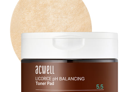 ARVELL  Licorice pH Balancing Toner Pad 160ml 70count 1pack