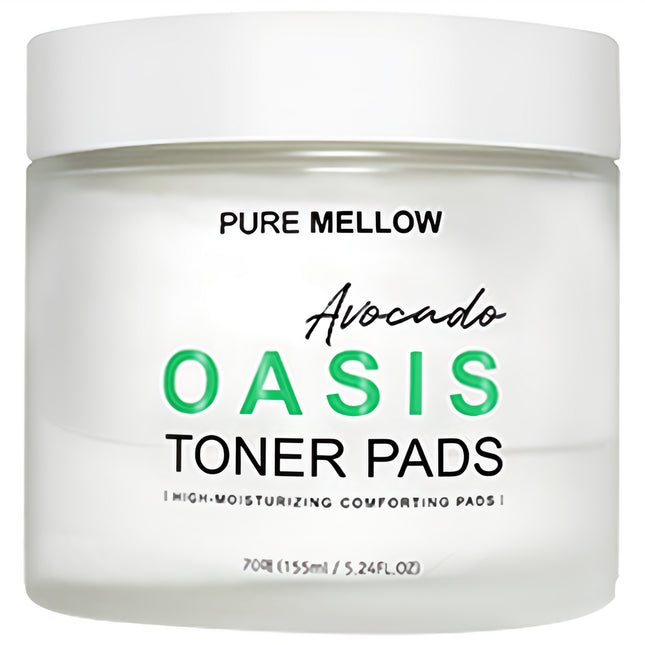 PUREMELLOW PureMellow Avocado Oasis Toner Pad 70p 70 Count 1 Pack