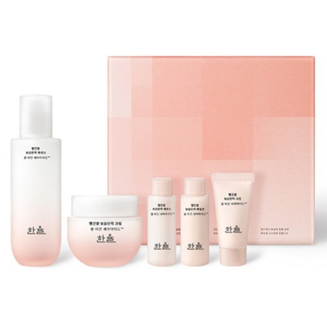 HANYUL  RED RICE FIRMING MOISTURE ESSENCE CREAM SET, 1 SET