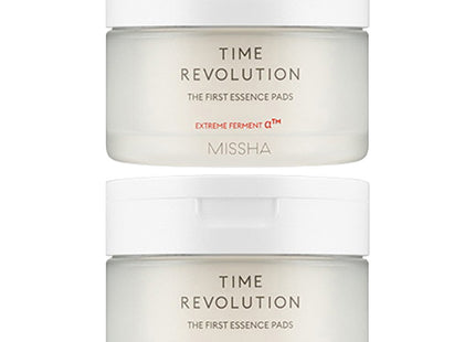 MISSHA MISA Time Revolution The First Essence Pad 250ml, 75 Counts, 2 Pack