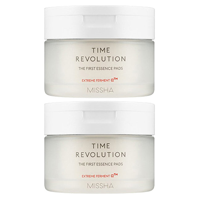 MISSHA MISA Time Revolution The First Essence Pad 250ml, 75 Counts, 2 Pack