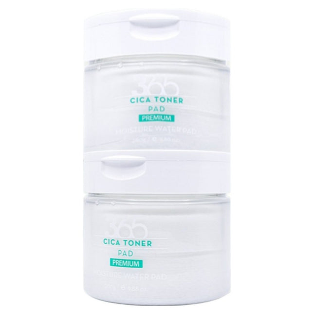 3W CLINIC  365DAYS CICA TONER PAD 280g, 2 PACK