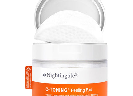 NIGHTINGALE  C Toning Peeling Pad 60 count 1 Pack