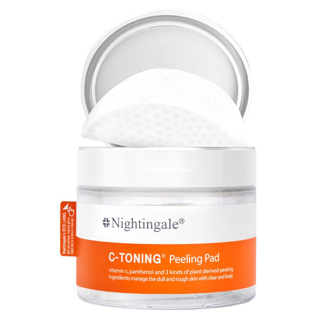 NIGHTINGALE  C Toning Peeling Pad 60 count 1 Pack