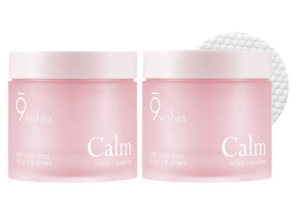 NINEHILLS  Calm Cica Toner Pad, 70 Count, 2 Pack