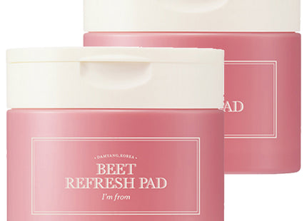 I'M FROM  Beet Refresh Pad 60ct 2 Pack