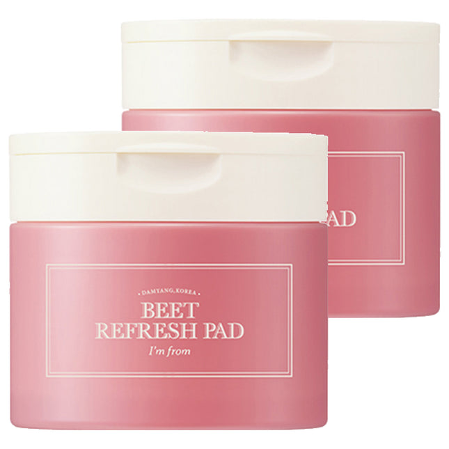 I'M FROM  Beet Refresh Pad 60ct 2 Pack