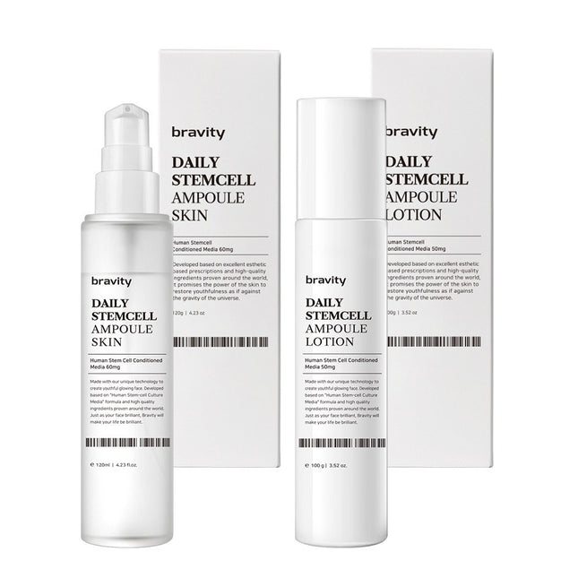 BRAVITY DAILY Stem Cell Skin Lotion Set