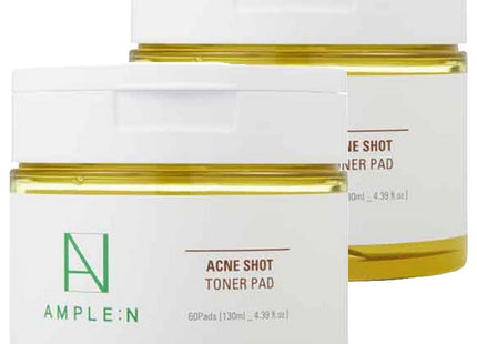 AMPLE:N Korea Algae Shot Toner Pad 60 Count 2 Pack
