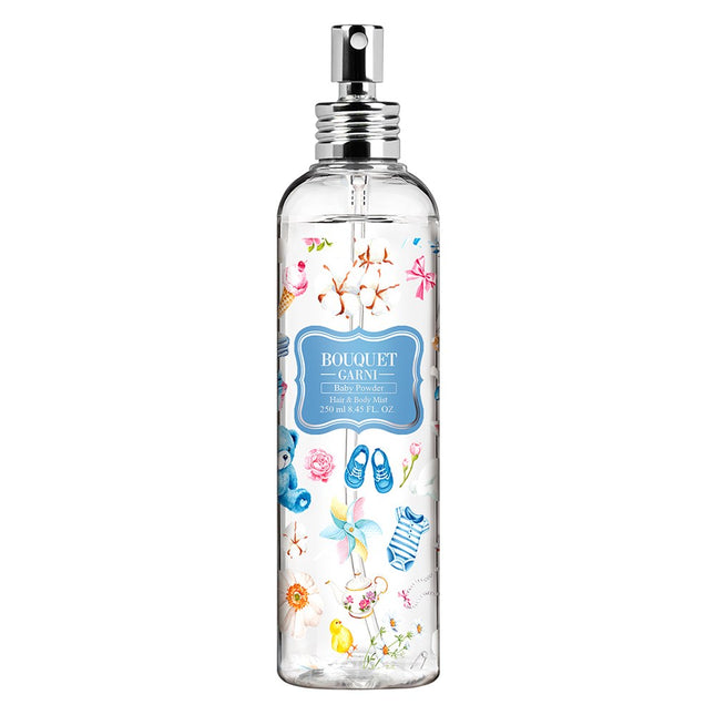 BOUQUET GARNI  Hair & Body Mist Baby Powder 250ml 1 item