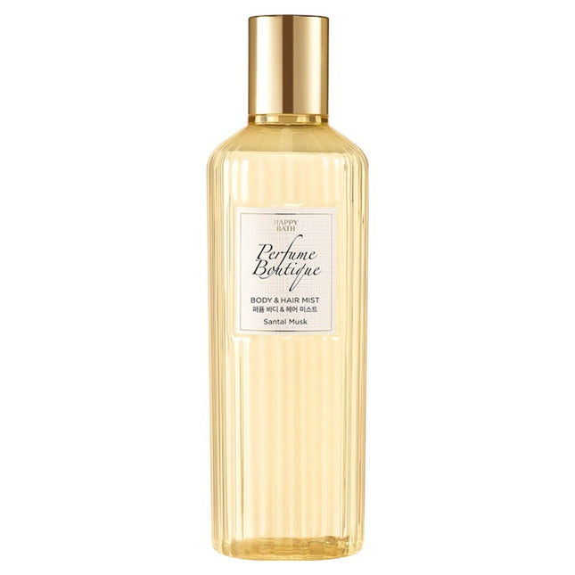 HAPPY BATH  Perfume Boutique Body Hair Mist Sandalwood Musk 200ml 1ea