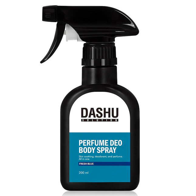 DASHU  Solution Perfume Deo Body Spray Fresh Blue 200ml 1ea