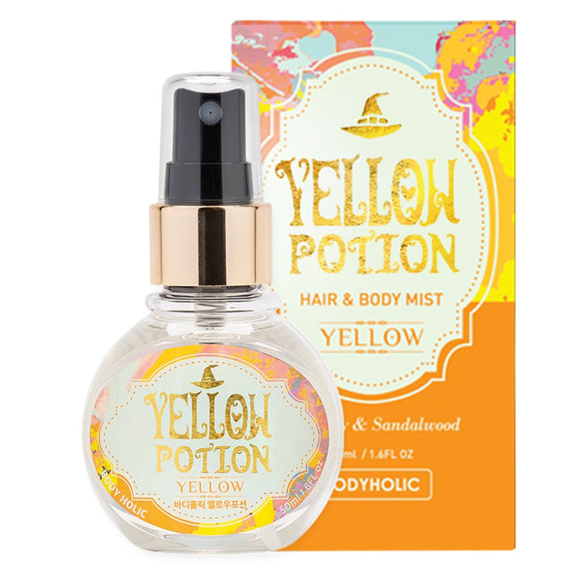 BODY HOLIC  Body Mist Yellow Potion 50ml 1ea