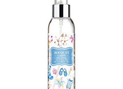 BOUQUET GARNI  Fragranced Hair & Body Mist Baby Powder, 145ml, 1 piece