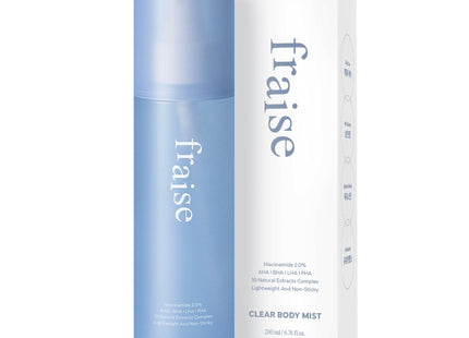 PRES CLEAR  Body Mist Exfoliating Soothing Skin Care 200g 1ea