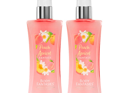 BODY FANTASIES  Peach Apricot Fantasy Fragrance Body Spray 94ml, 2 Count