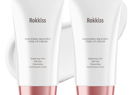 ROCKIES  Whitening Milky Blee Tone Up Cream, Milk Base, 50ml, 2 Count
