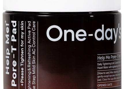 ONEDAY'S YOU  Help Me Pore Tea Pad 60p, 125ml, 1ea