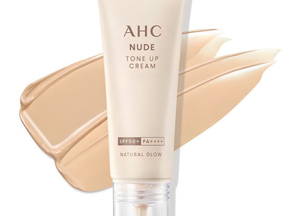 AHC 	Tone Up Cream Natural Glow SPF50+ PA++++, Tone Beige, 40ml, 1 pack