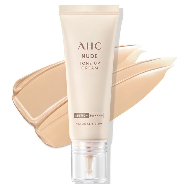 AHC 	Tone Up Cream Natural Glow SPF50+ PA++++, Tone Beige, 40ml, 1 pack