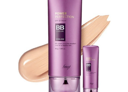 FMGT  Power Perfection BB Cream SPF37 PA++, V203 Natural Beige, 40g, 2 Count