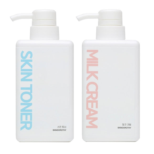 SKIN DOROTHY All Day Large Capacity Skin 450mL + Lotion 450mL Set