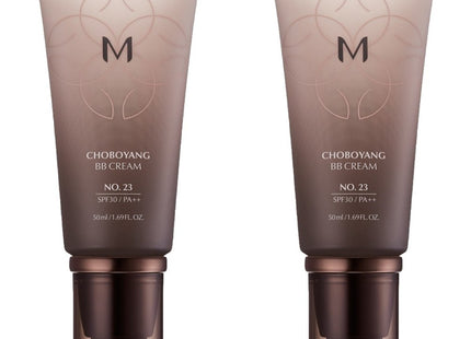 MISSHA M Perfect Cover BB Cream SPF30 PA++ 23 Natural Yellow Beige 50ml 2 Pack
