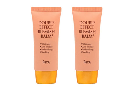 INTA Inta Double Effect Blemish Balm Plus Regenerating BB Cream, 22 Beige, 40g, 2 Count