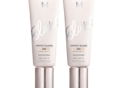 MISSHA  M Perfect Blanc BB SPF50+ PA+++, Beige 22, 40ml, 2 Pack