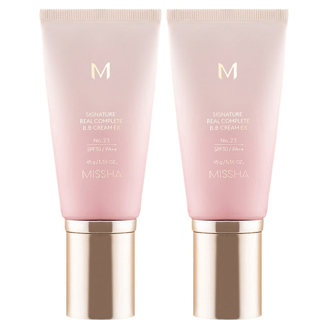 MISSHA  M Signature Real Complete BB Cream EX SPF30 PA++, 45g, 2-Pack