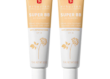 ERBORIAN  Super BB Cream SPF25 Nude 15ml x 2