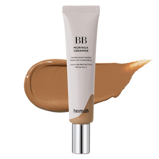 HEIMISH  Moringa Ceramide BB Cream SPF30 PA++, 28 Tan, 30ml, 1 count