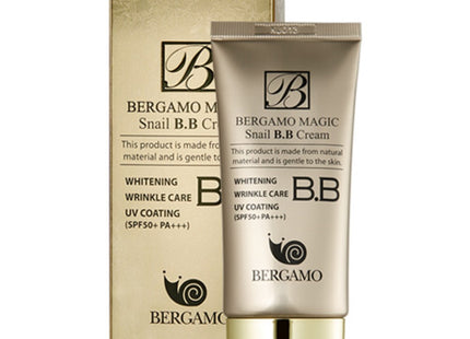 NONE Bergamo Magic Snail BB Cream SPF50+ PA+++, 1 Count