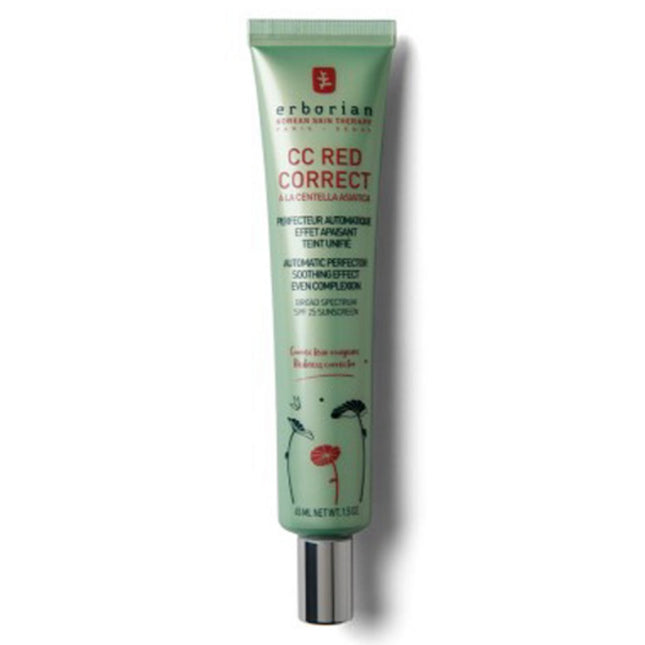 ERBORIAN  Red Correct CC Cream SPF25 45ml 1 Count