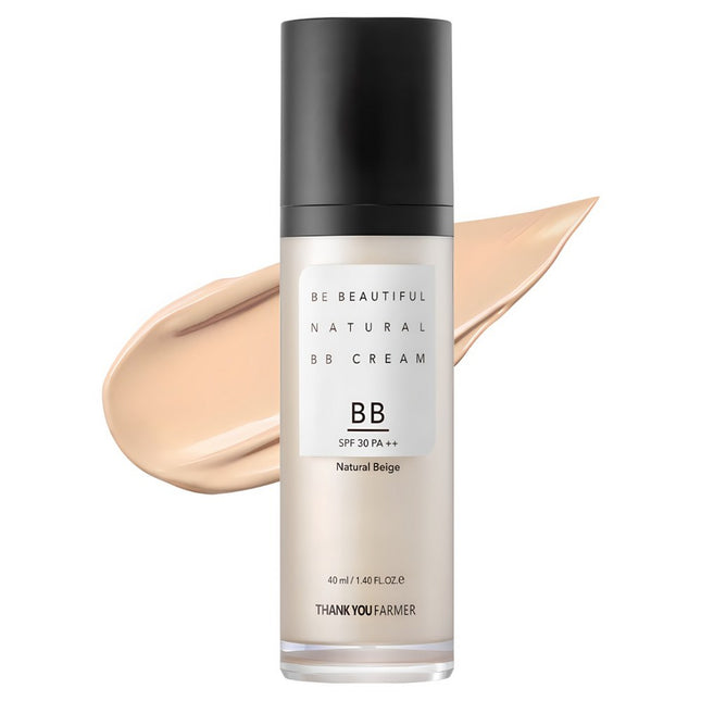 THANK YOU FARMER Be Beautiful Natural BB Cream Natural Beige 40ml 1 count