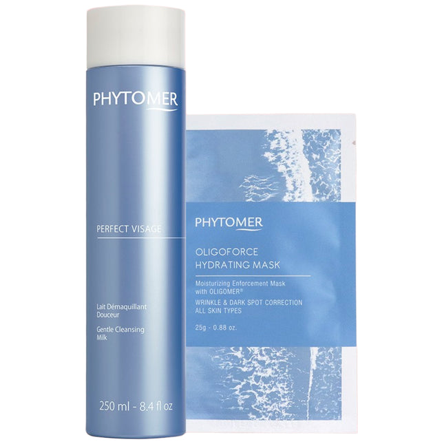 PHYTOMER  Oligo'Cleanse Cleansing Milk 250ml + 1 Sheet Mask