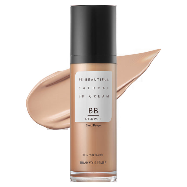 THANK YOU FARMER Be Beautiful Natural BB Cream Sand Beige 40ml 1 Count