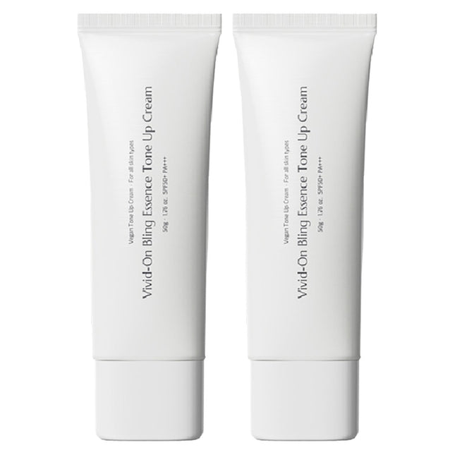 VIVIDEON  Bling Essence Tone-Up Cream SPF50+ PA+++ 50g 2 Count