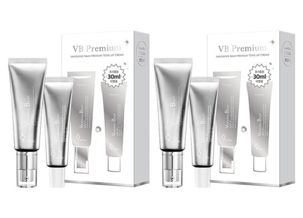 NINE WEEKS  VB Premium Tone-Up Cream SPF21 50ml + 30ml, White, 80ml, 2 Count