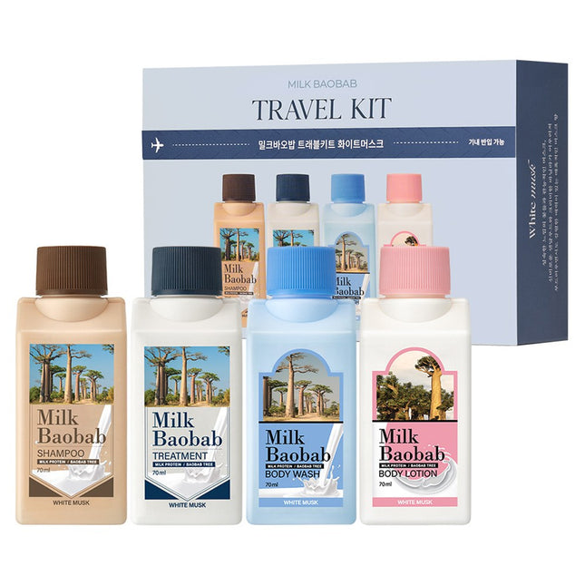 MILK BAOBAB  White Musk Travel Kit, 1 Set