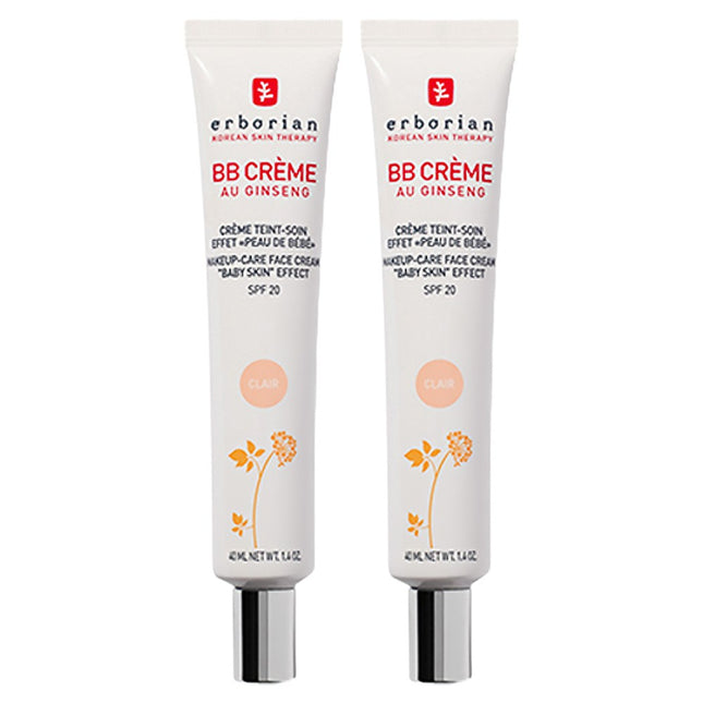 ERBORIAN  BB Creme SPF20 Claire 40ml 2 Count