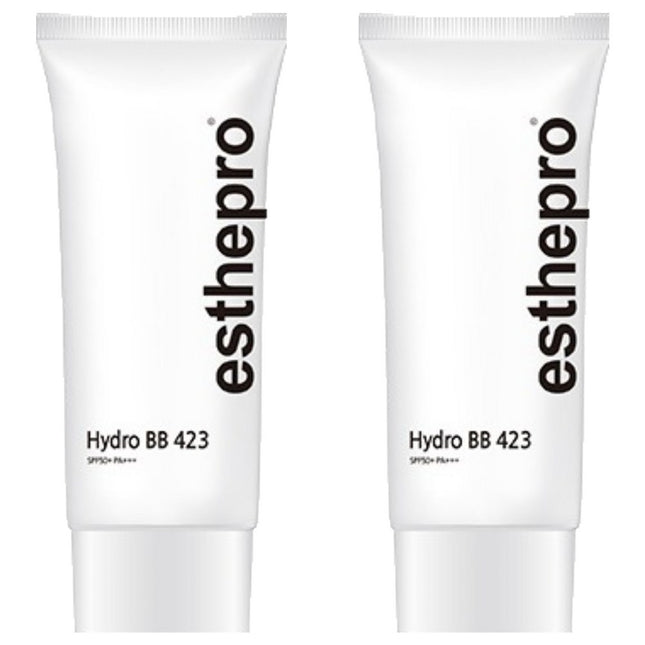 ESTHEPRO Esthepro Hydro BB Cream 423 SPF50+ PA+++, Mixed Color, 50ml, 2 Count