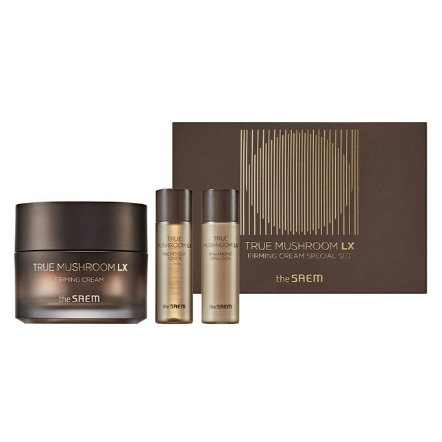 THE SAEM  True Mushroom LX Firming Cream Set, 1 Count