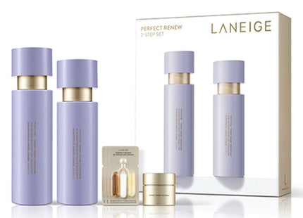 LANEIGE  Perfect Renew 3X Skin Refiner 150ml + Emulsion 130ml Set, 1 Set
