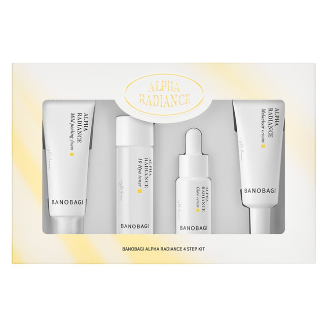BANOBAGI Alpha Radiance 4 Step Kit Set