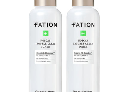 PARTHEON DONG-A PHARMACEUTICAL Noscana Nine Trouble Clear Toner 200ml 2-Pack